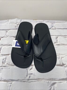 Bench Black Men's Padded Flip Flop Sandals